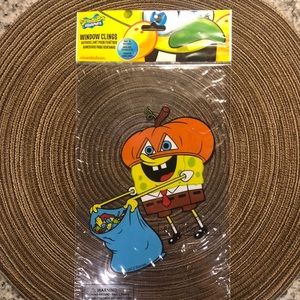 SpongeBob SquarePants Halloween Window Cling